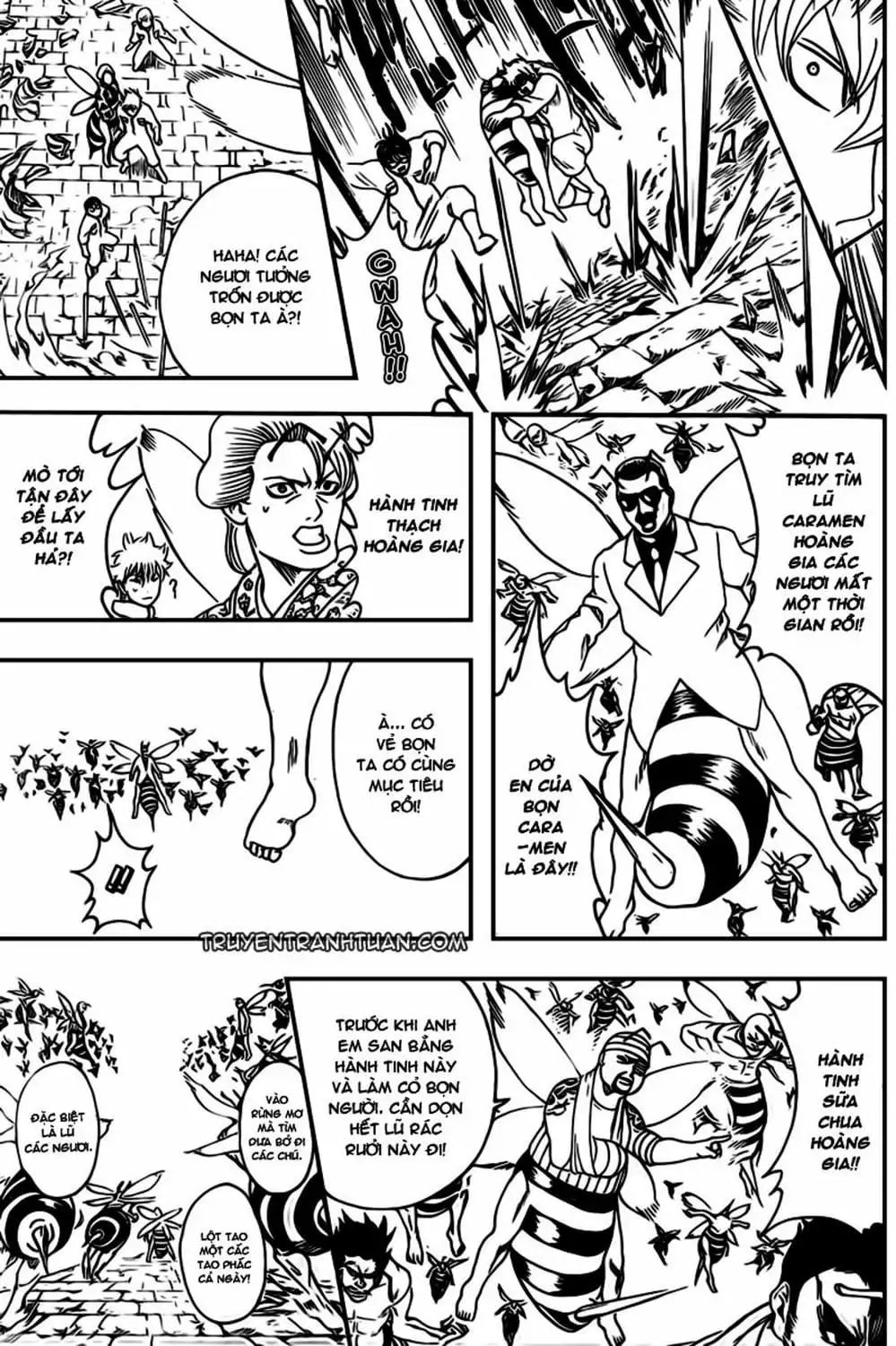 Truyện Tranh Gintama Linh Hồn Bạc: Luật Lệ Đặt Ra Là Để Phá Bỏ trang 7