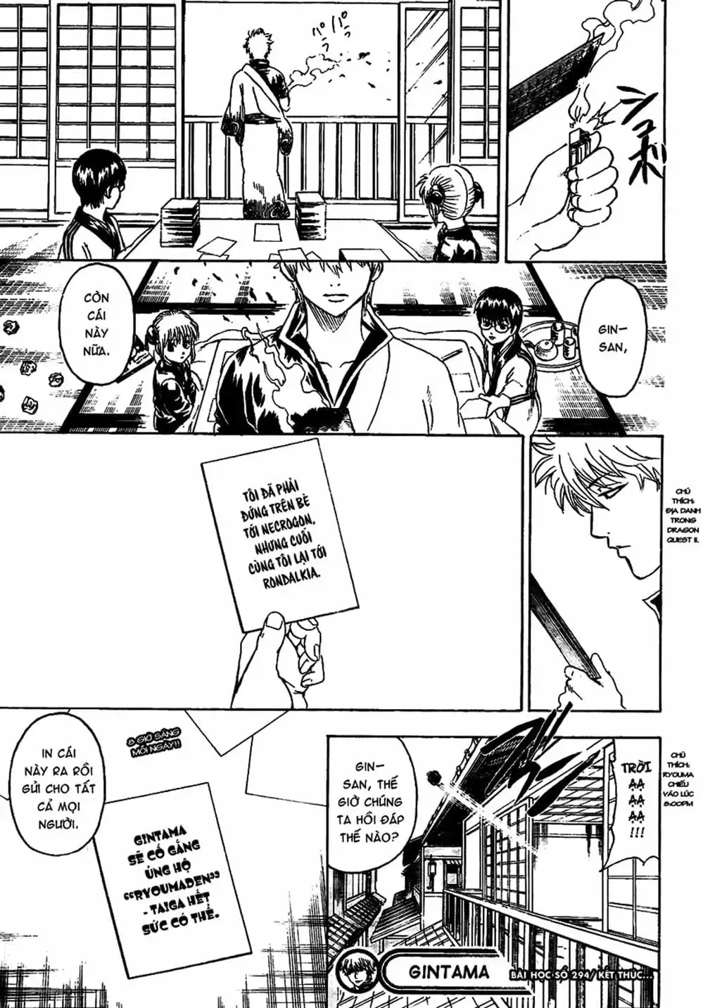 Truyện Tranh Gintama Linh Hồn Bạc: Luật Lệ Đặt Ra Là Để Phá Bỏ trang 7