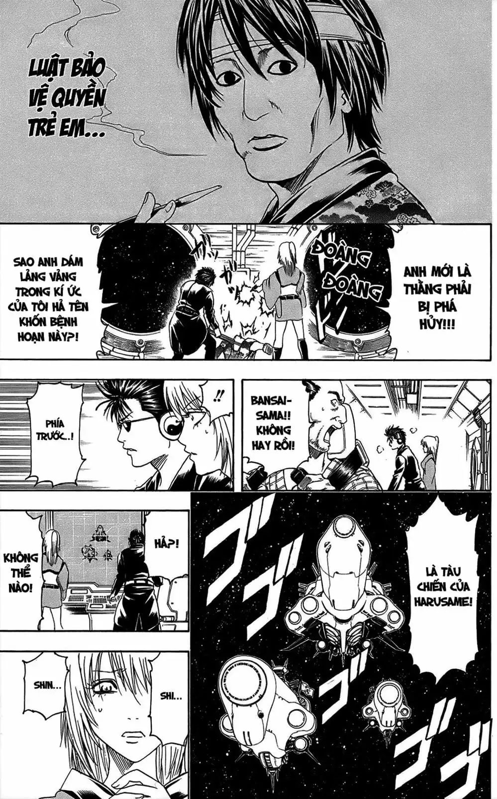 Truyện Tranh Gintama Linh Hồn Bạc: Luật Lệ Đặt Ra Là Để Phá Bỏ trang 7