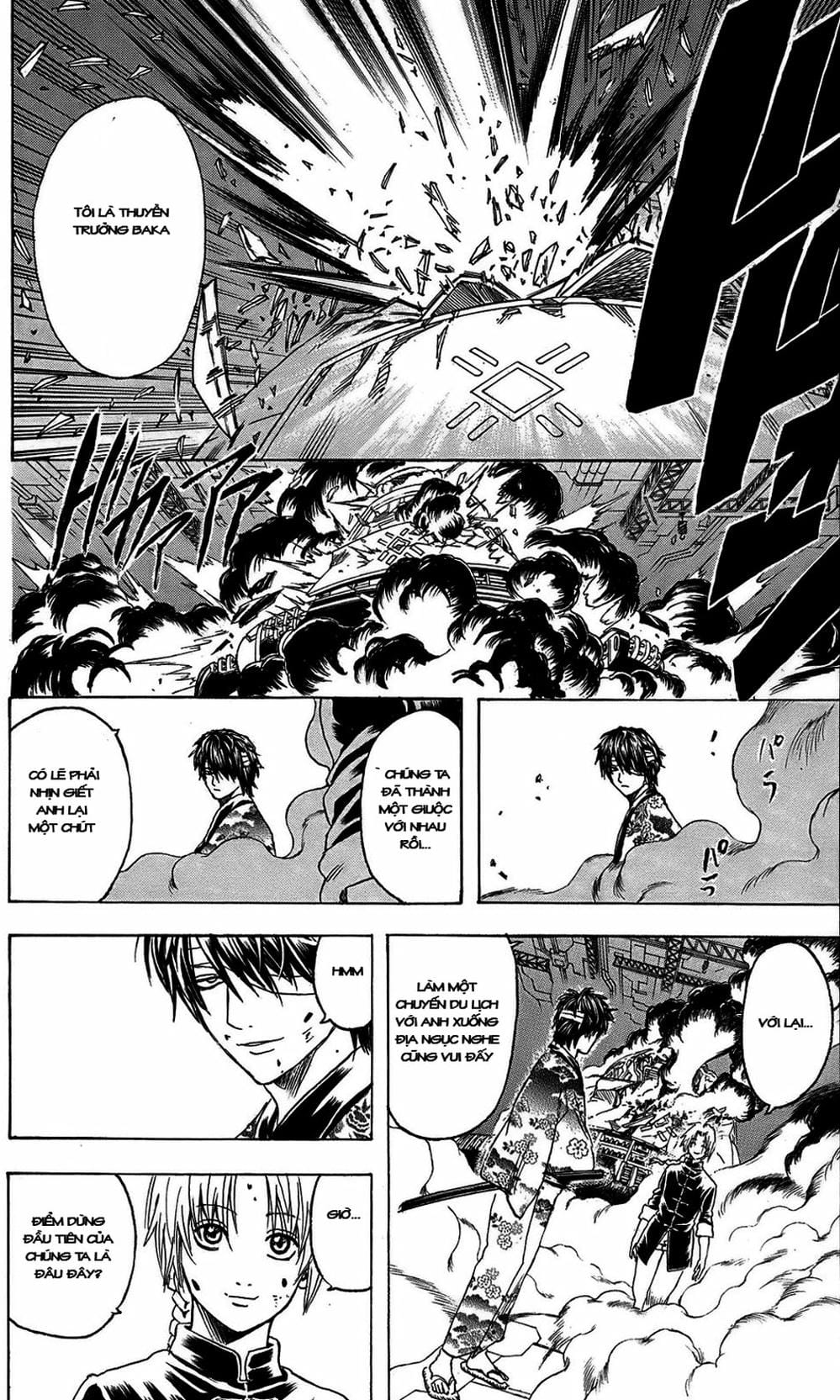 Truyện Tranh Gintama Linh Hồn Bạc: Luật Lệ Đặt Ra Là Để Phá Bỏ trang 7