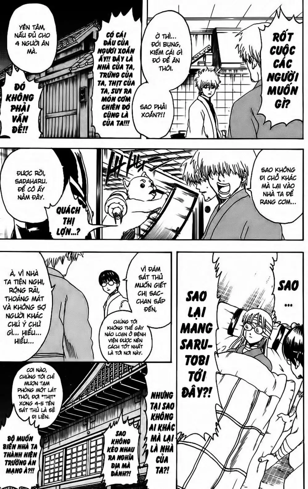 Truyện Tranh Gintama Linh Hồn Bạc: Luật Lệ Đặt Ra Là Để Phá Bỏ trang 7