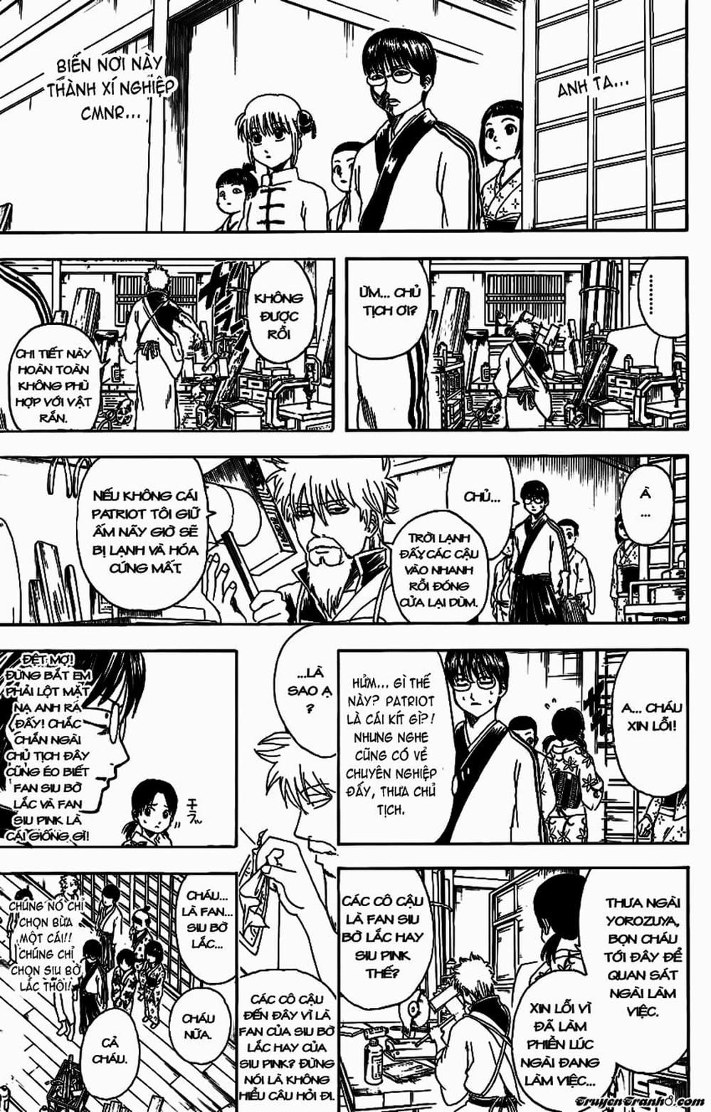Truyện Tranh Gintama Linh Hồn Bạc: Luật Lệ Đặt Ra Là Để Phá Bỏ trang 7