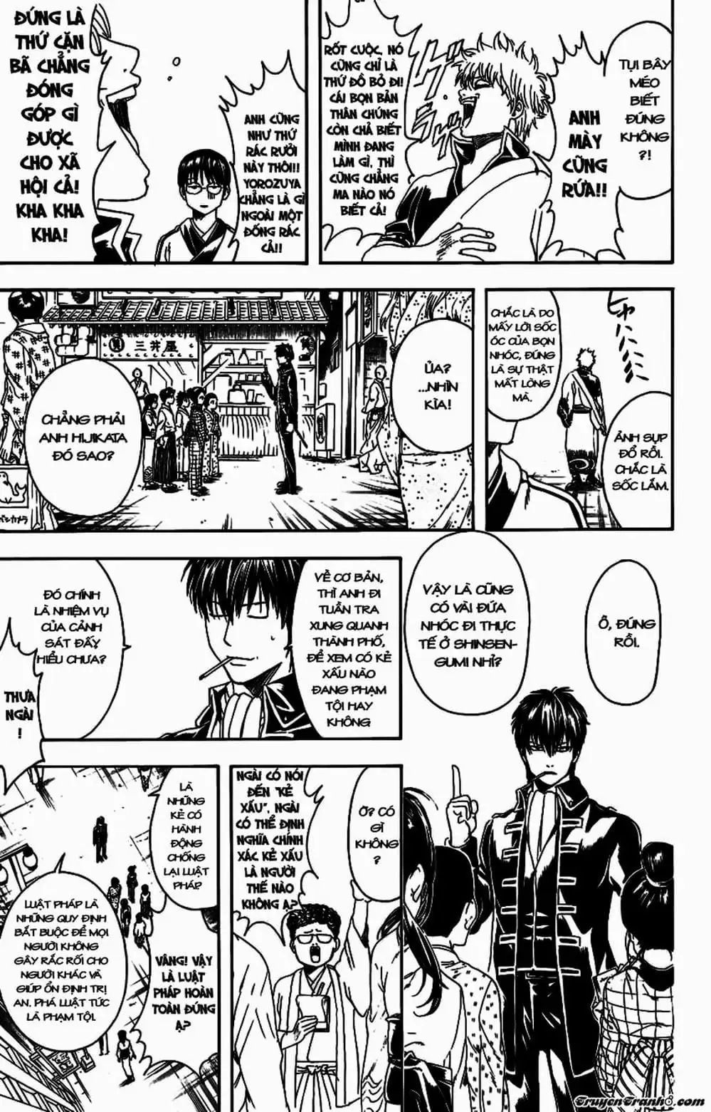 Truyện Tranh Gintama Linh Hồn Bạc: Luật Lệ Đặt Ra Là Để Phá Bỏ trang 7
