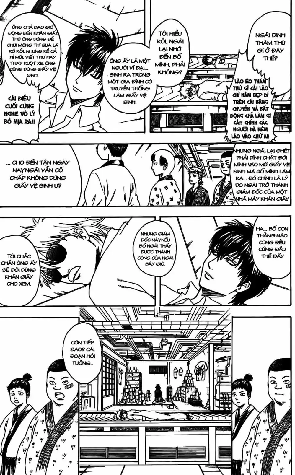 Truyện Tranh Gintama Linh Hồn Bạc: Luật Lệ Đặt Ra Là Để Phá Bỏ trang 7