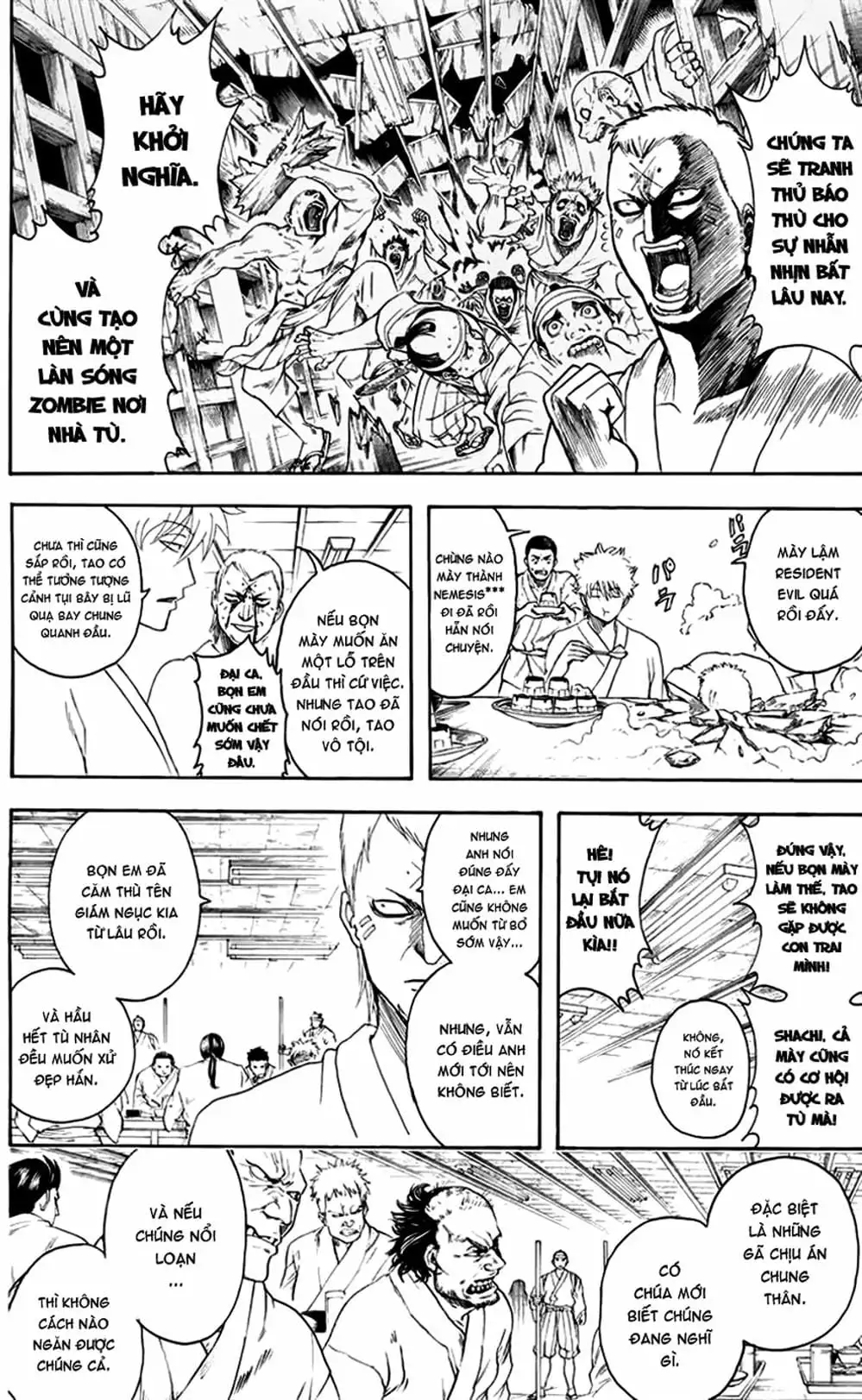 Truyện Tranh Gintama Linh Hồn Bạc: Luật Lệ Đặt Ra Là Để Phá Bỏ trang 7