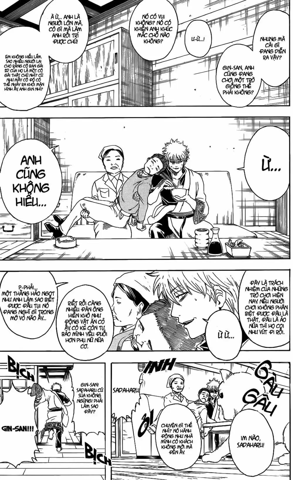 Truyện Tranh Gintama Linh Hồn Bạc: Luật Lệ Đặt Ra Là Để Phá Bỏ trang 7