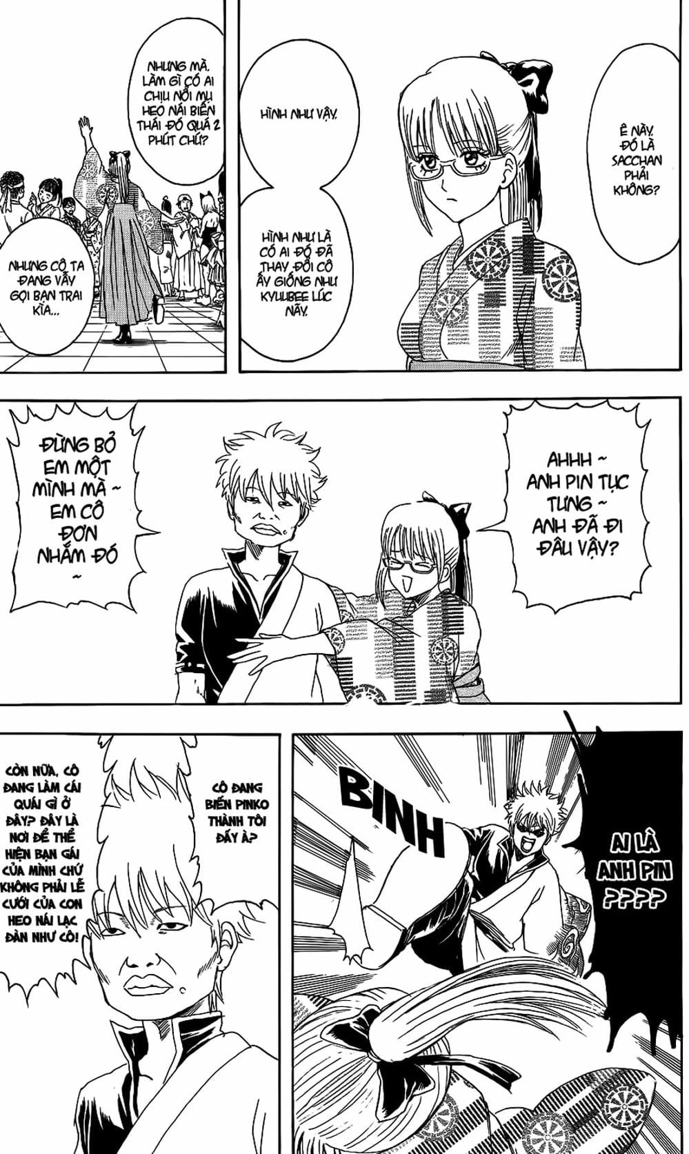 Truyện Tranh Gintama Linh Hồn Bạc: Luật Lệ Đặt Ra Là Để Phá Bỏ trang 7