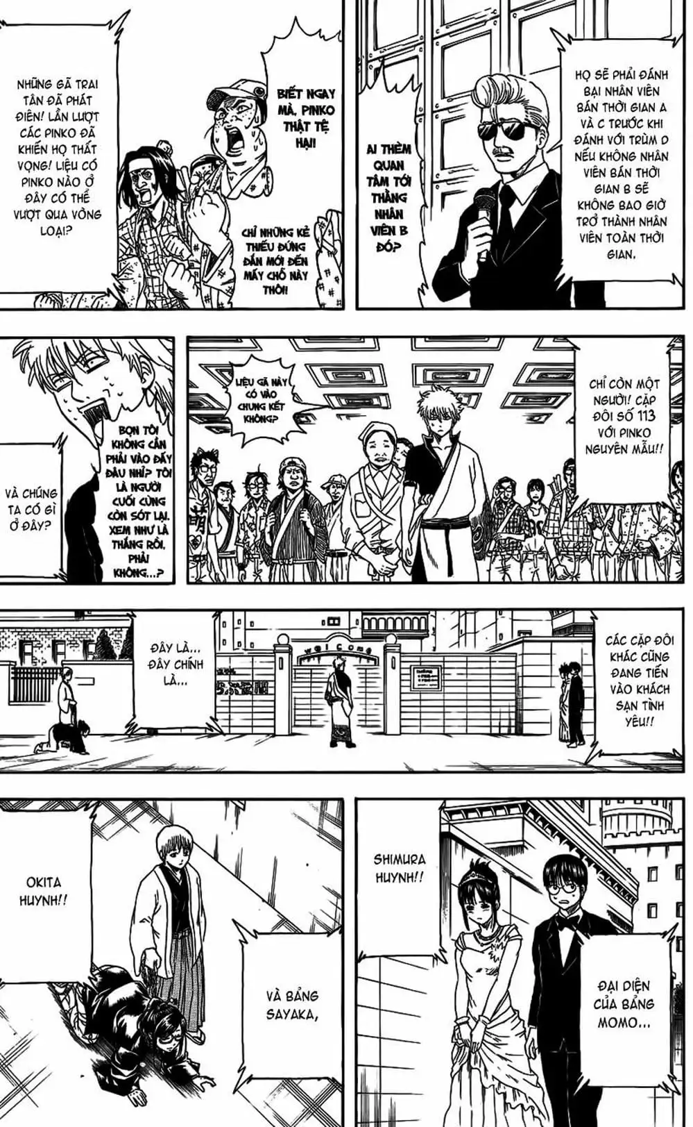Truyện Tranh Gintama Linh Hồn Bạc: Luật Lệ Đặt Ra Là Để Phá Bỏ trang 7