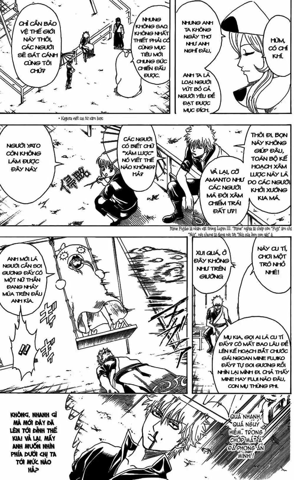 Truyện Tranh Gintama Linh Hồn Bạc: Luật Lệ Đặt Ra Là Để Phá Bỏ trang 7