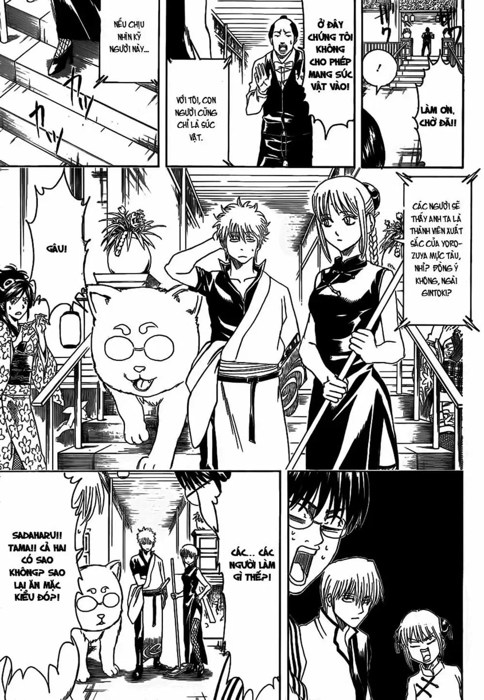 Truyện Tranh Gintama Linh Hồn Bạc: Luật Lệ Đặt Ra Là Để Phá Bỏ trang 7