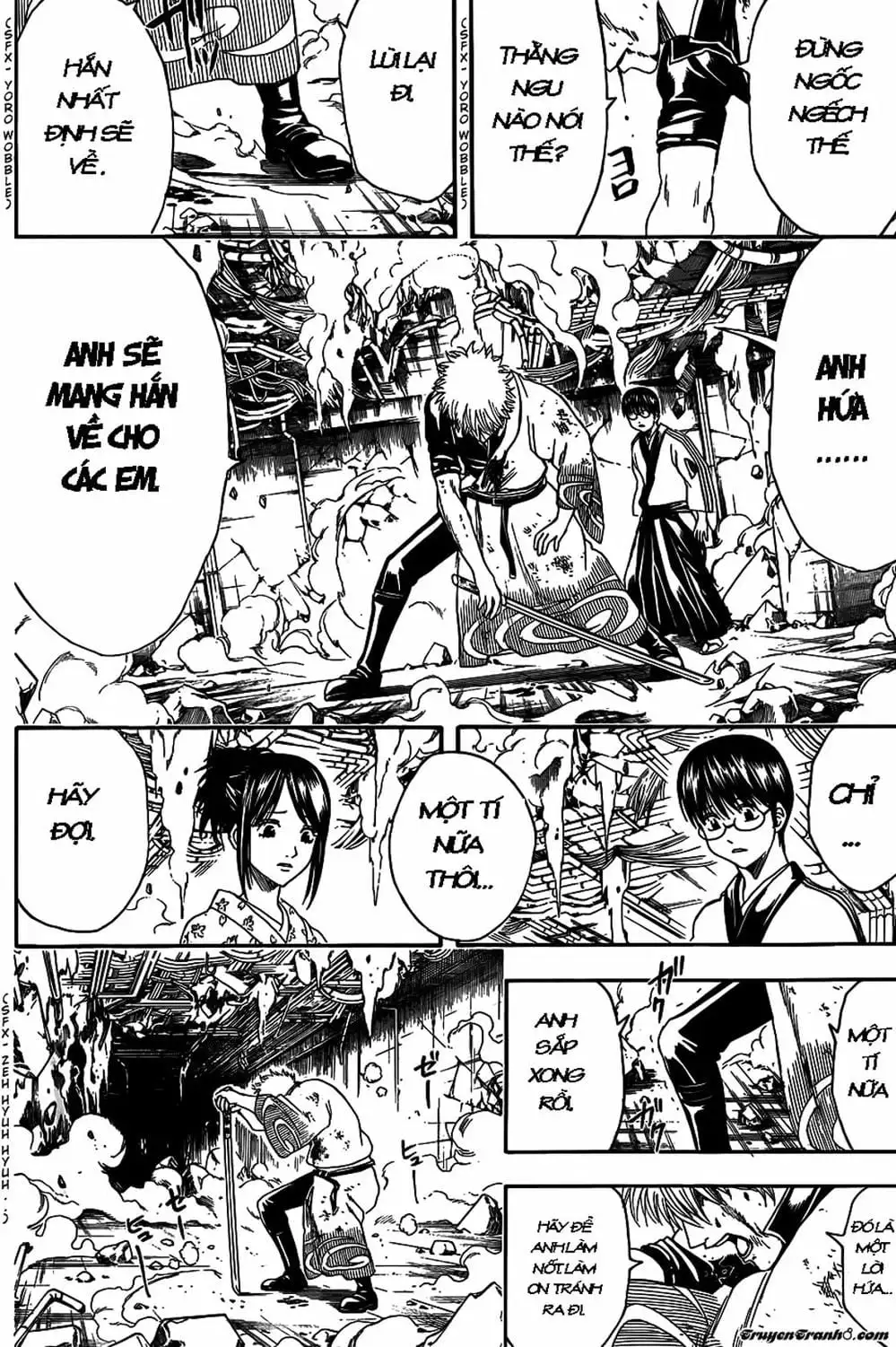 Truyện Tranh Gintama Linh Hồn Bạc: Luật Lệ Đặt Ra Là Để Phá Bỏ trang 7