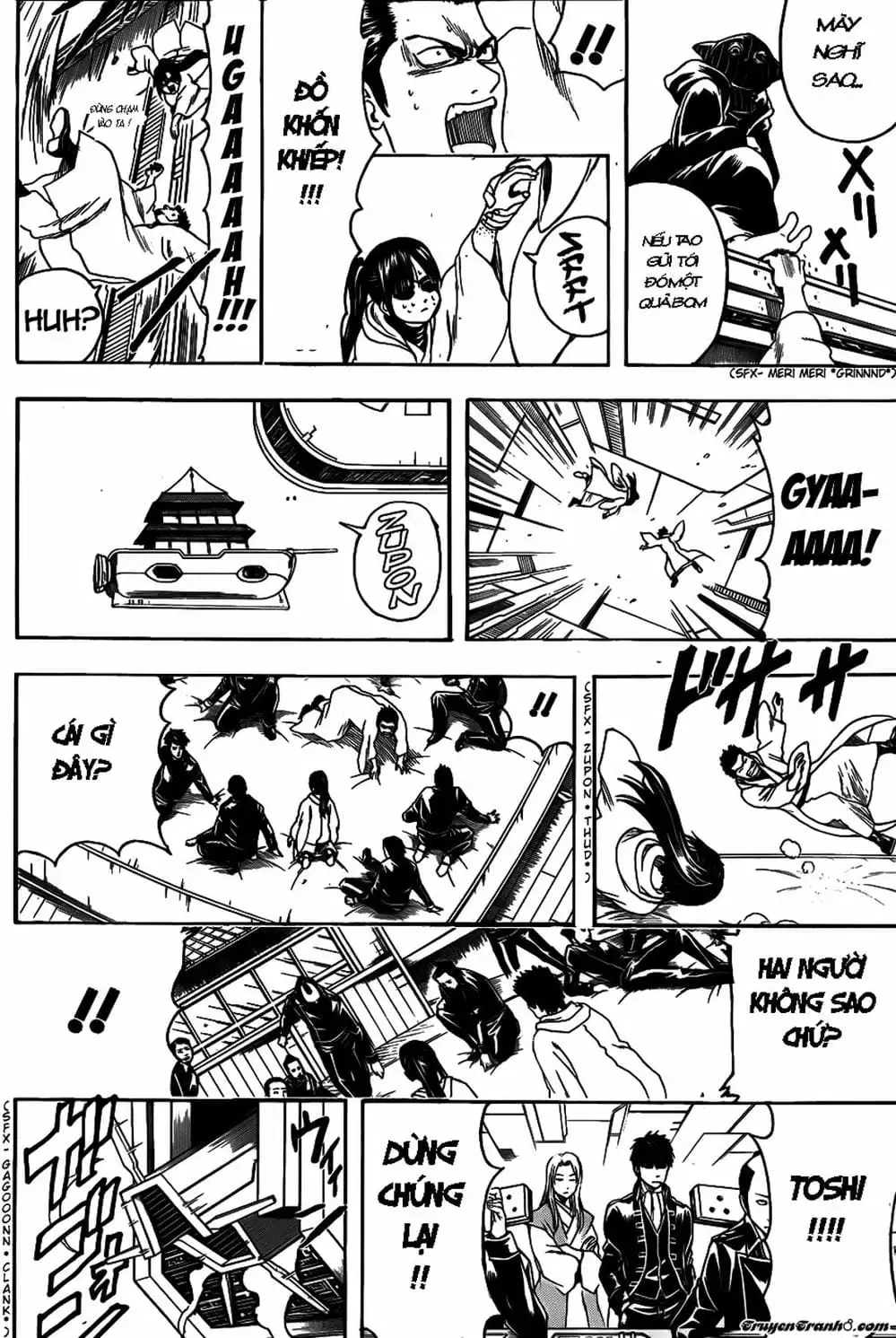 Truyện Tranh Gintama Linh Hồn Bạc: Luật Lệ Đặt Ra Là Để Phá Bỏ trang 7