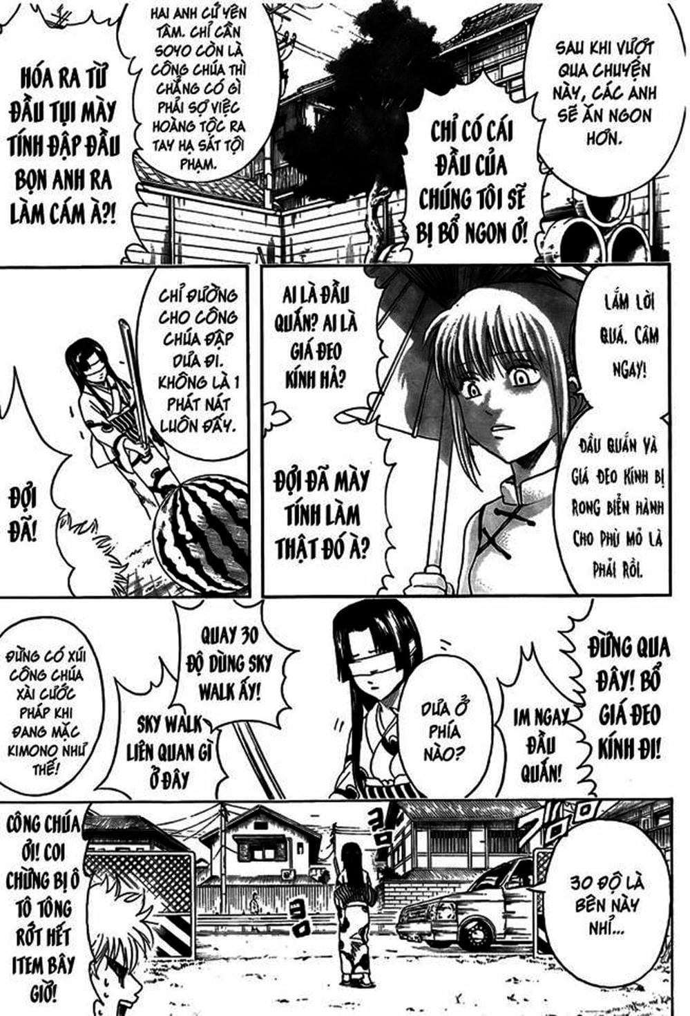 Truyện Tranh Gintama Linh Hồn Bạc: Luật Lệ Đặt Ra Là Để Phá Bỏ trang 7