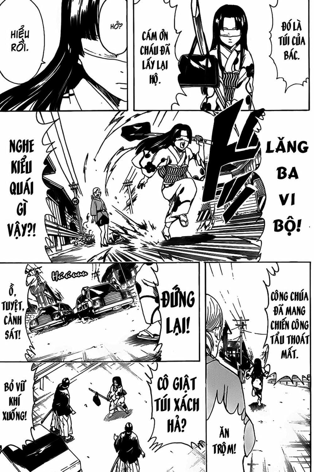 Truyện Tranh Gintama Linh Hồn Bạc: Luật Lệ Đặt Ra Là Để Phá Bỏ trang 7
