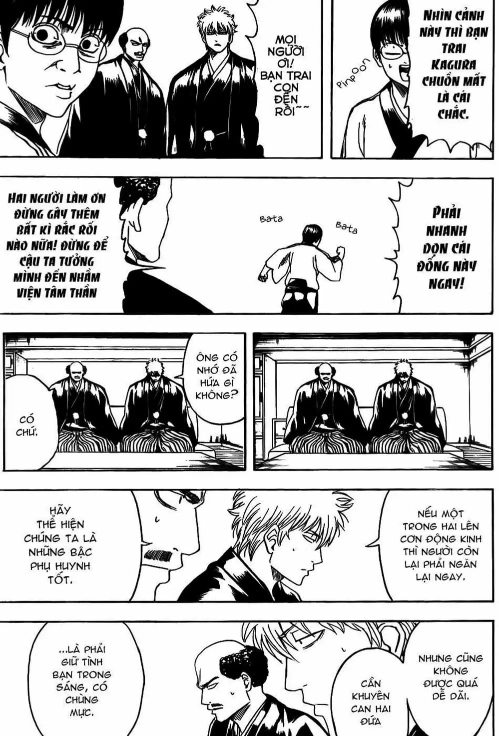 Truyện Tranh Gintama Linh Hồn Bạc: Luật Lệ Đặt Ra Là Để Phá Bỏ trang 7