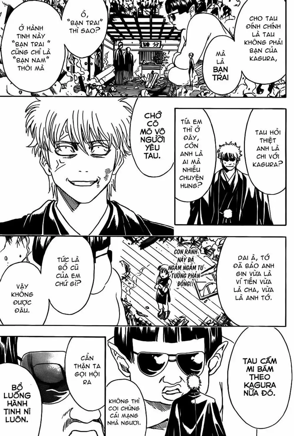 Truyện Tranh Gintama Linh Hồn Bạc: Luật Lệ Đặt Ra Là Để Phá Bỏ trang 7