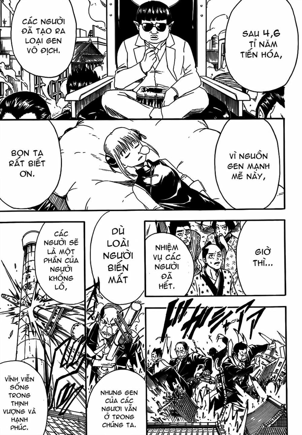 Truyện Tranh Gintama Linh Hồn Bạc: Luật Lệ Đặt Ra Là Để Phá Bỏ trang 7