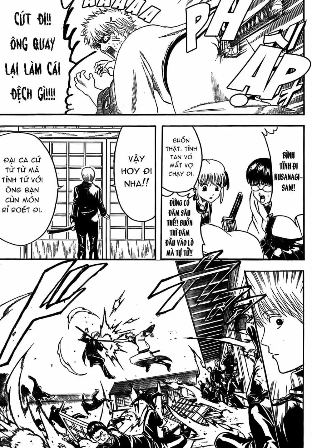 Truyện Tranh Gintama Linh Hồn Bạc: Luật Lệ Đặt Ra Là Để Phá Bỏ trang 7