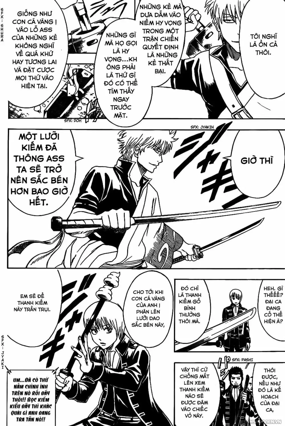 Truyện Tranh Gintama Linh Hồn Bạc: Luật Lệ Đặt Ra Là Để Phá Bỏ trang 7