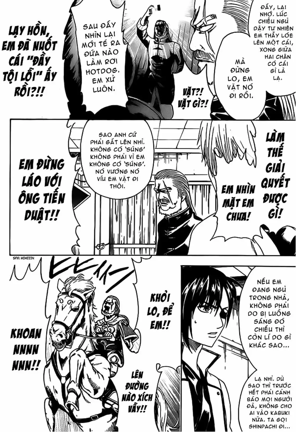 Truyện Tranh Gintama Linh Hồn Bạc: Luật Lệ Đặt Ra Là Để Phá Bỏ trang 7