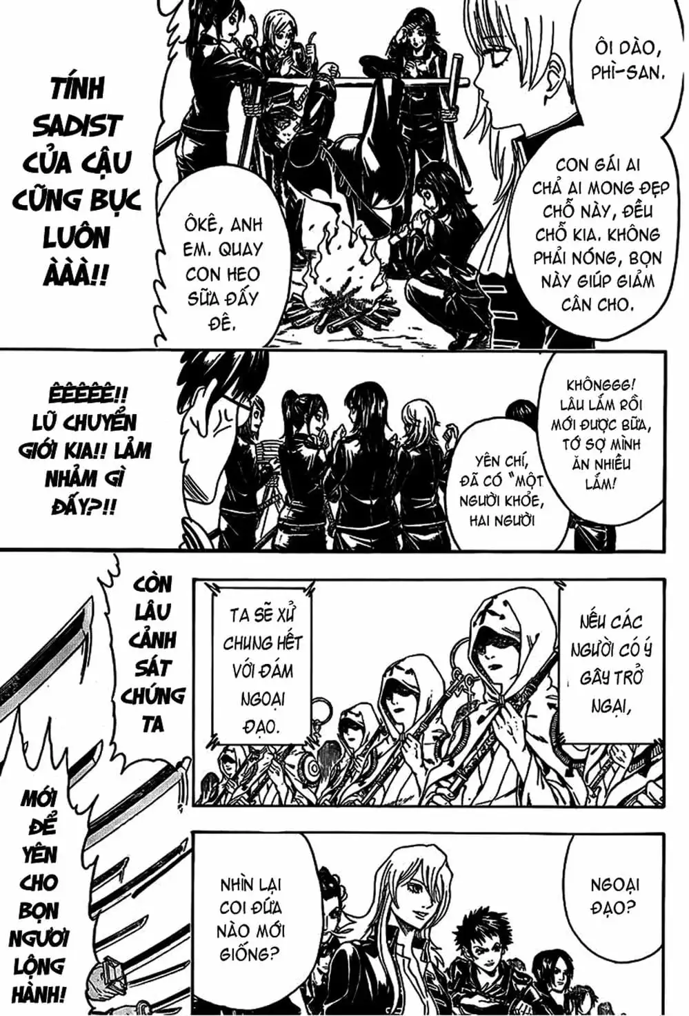 Truyện Tranh Gintama Linh Hồn Bạc: Luật Lệ Đặt Ra Là Để Phá Bỏ trang 7