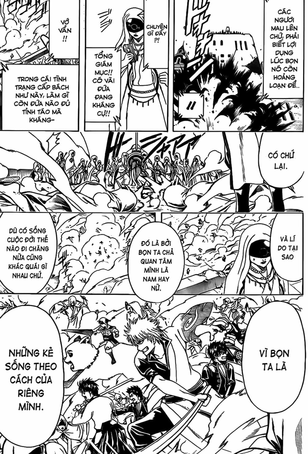 Truyện Tranh Gintama Linh Hồn Bạc: Luật Lệ Đặt Ra Là Để Phá Bỏ trang 7