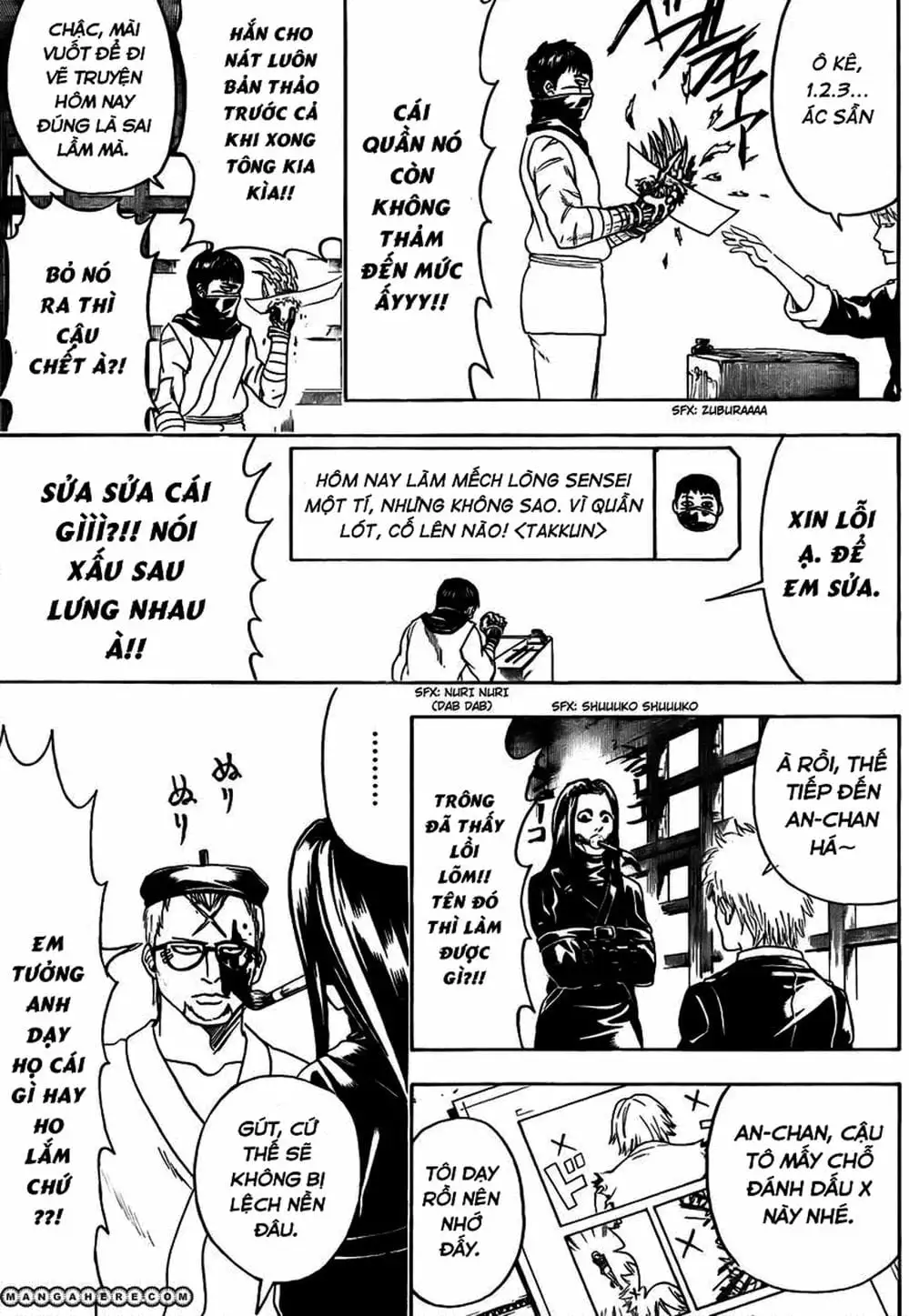 Truyện Tranh Gintama Linh Hồn Bạc: Luật Lệ Đặt Ra Là Để Phá Bỏ trang 7