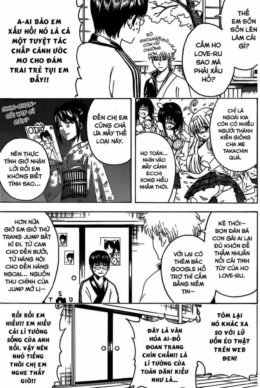 Truyện Tranh Gintama Linh Hồn Bạc: Luật Lệ Đặt Ra Là Để Phá Bỏ trang 7