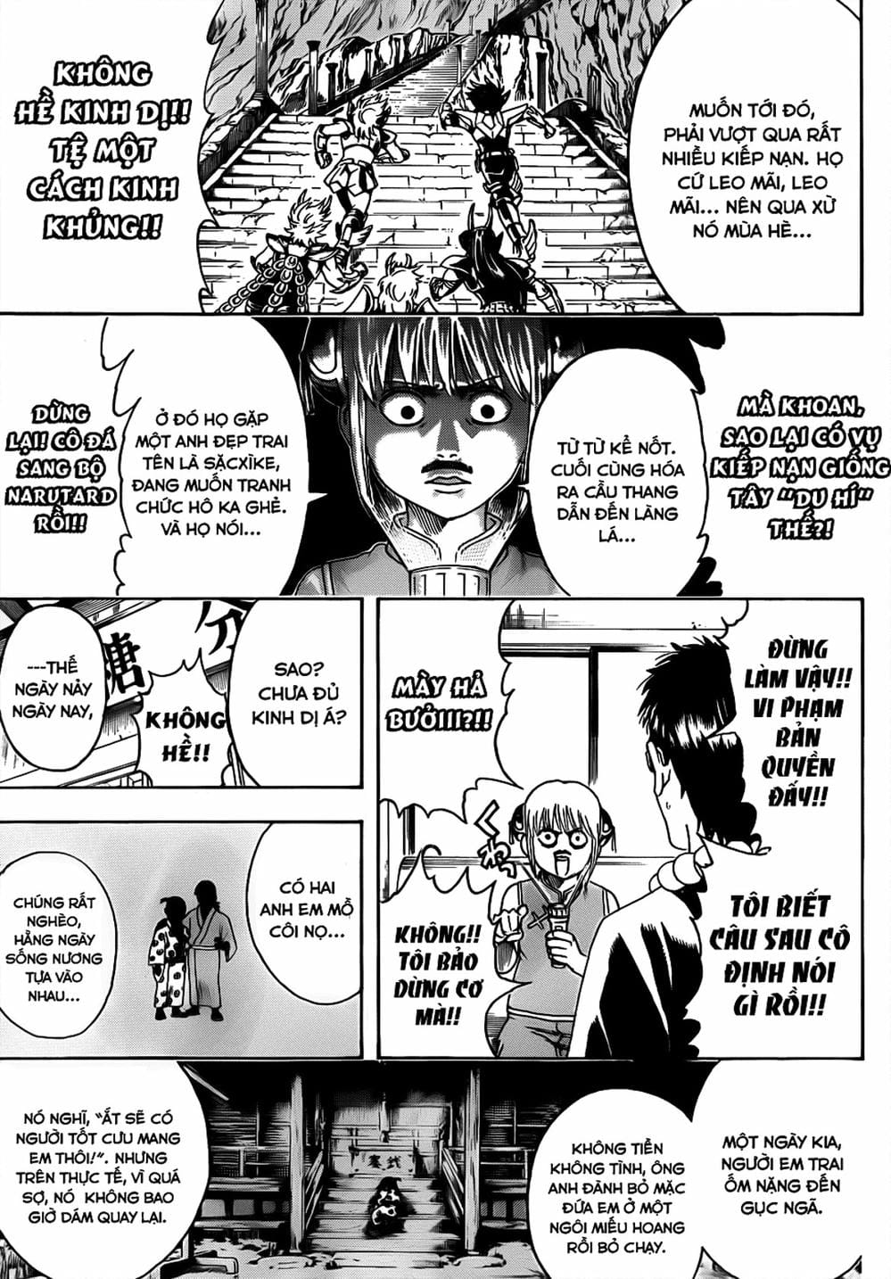Truyện Tranh Gintama Linh Hồn Bạc: Luật Lệ Đặt Ra Là Để Phá Bỏ trang 7