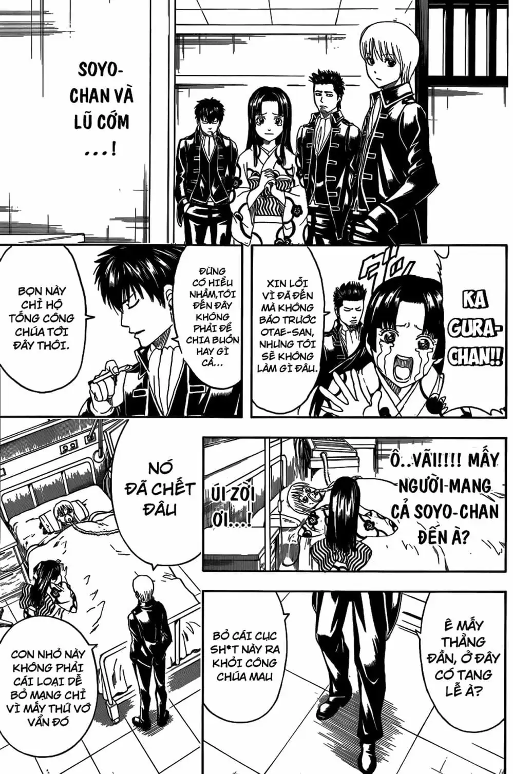 Truyện Tranh Gintama Linh Hồn Bạc: Luật Lệ Đặt Ra Là Để Phá Bỏ trang 7