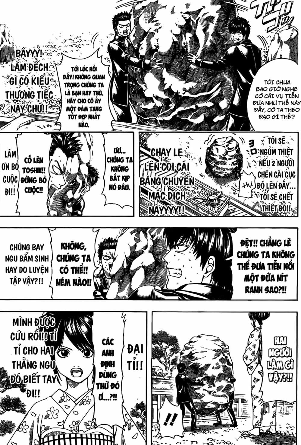 Truyện Tranh Gintama Linh Hồn Bạc: Luật Lệ Đặt Ra Là Để Phá Bỏ trang 7