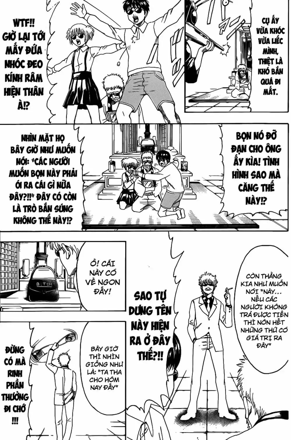 Truyện Tranh Gintama Linh Hồn Bạc: Luật Lệ Đặt Ra Là Để Phá Bỏ trang 7
