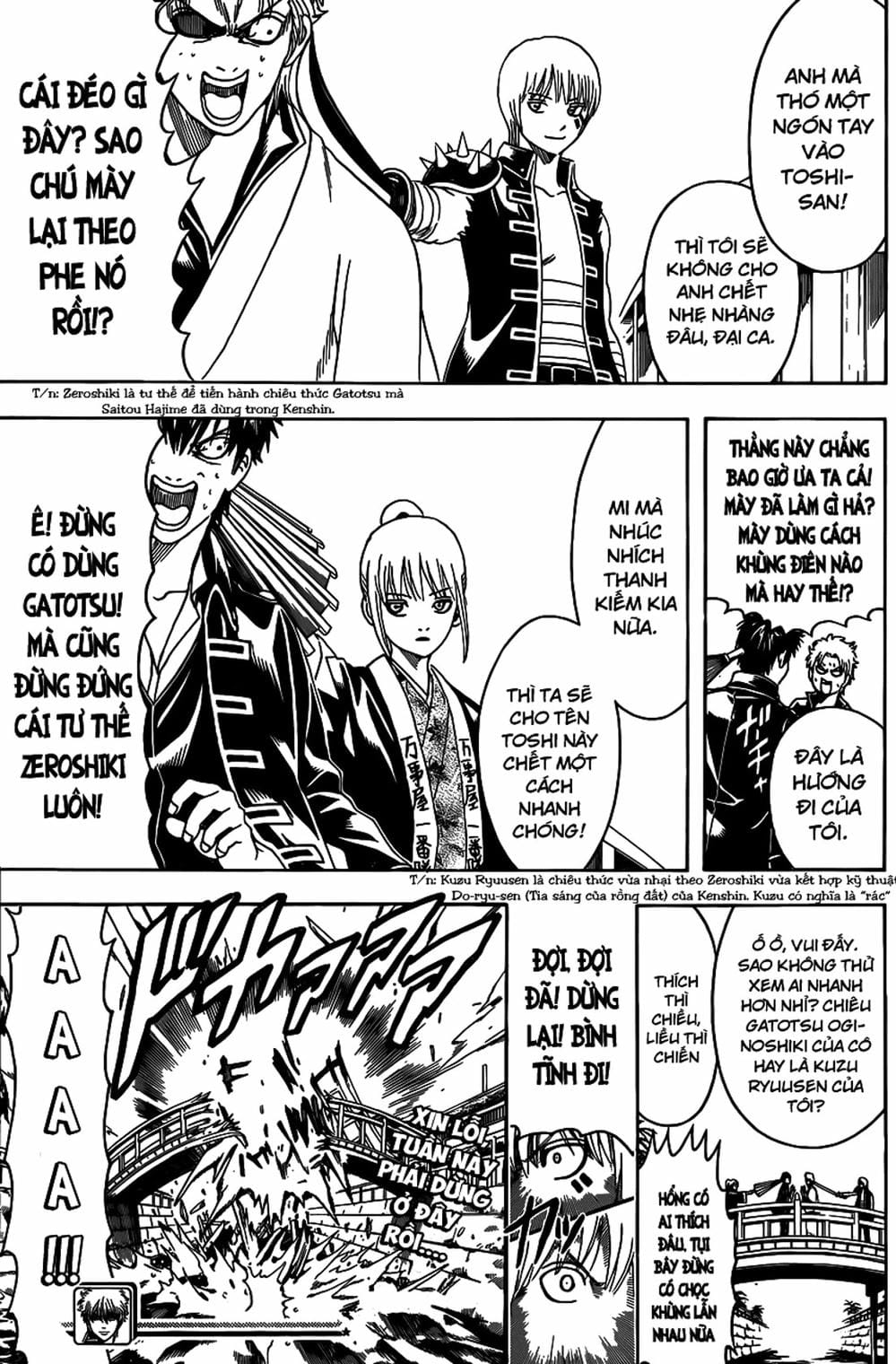 Truyện Tranh Gintama Linh Hồn Bạc: Luật Lệ Đặt Ra Là Để Phá Bỏ trang 7