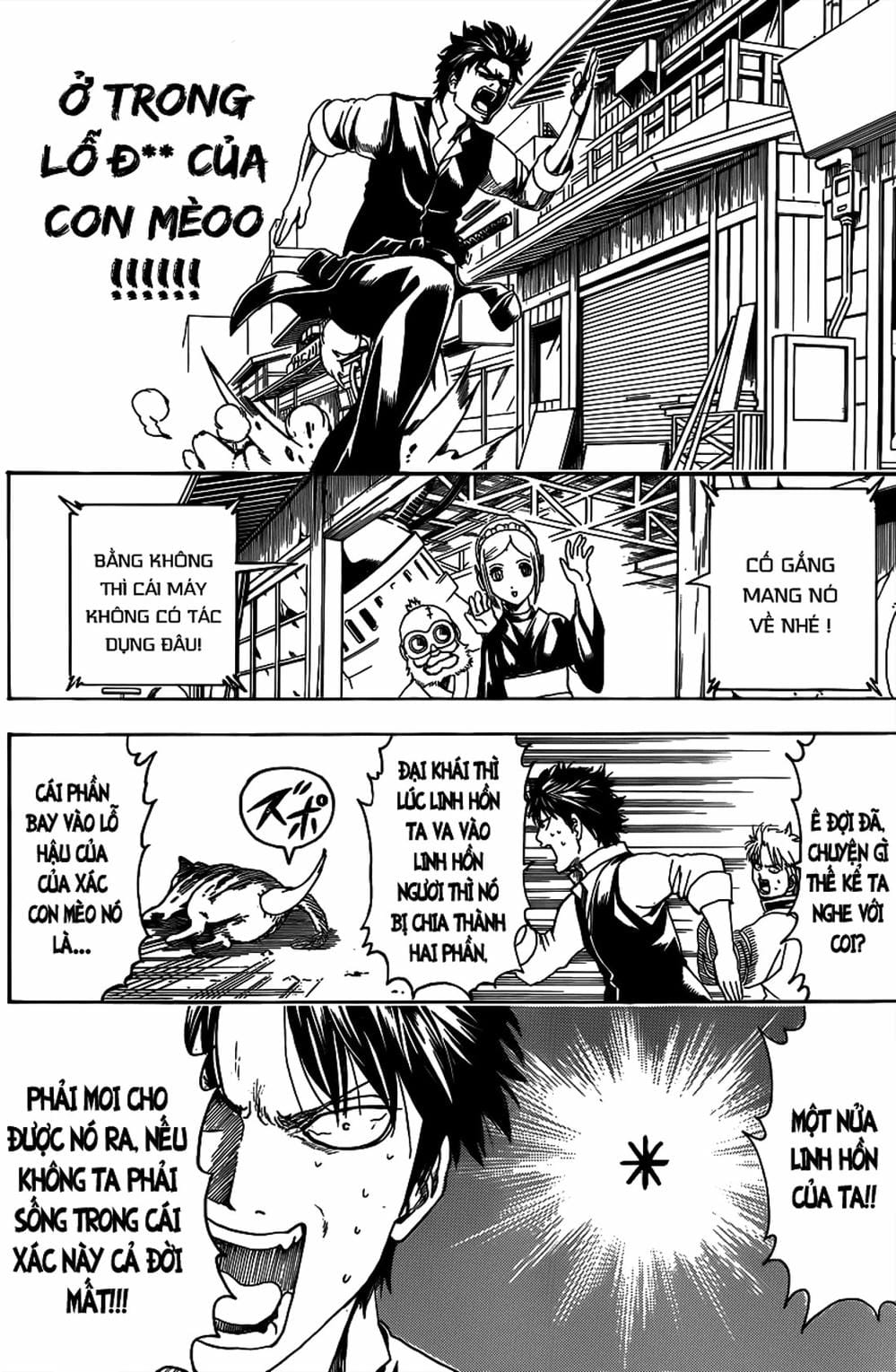 Truyện Tranh Gintama Linh Hồn Bạc: Luật Lệ Đặt Ra Là Để Phá Bỏ trang 7