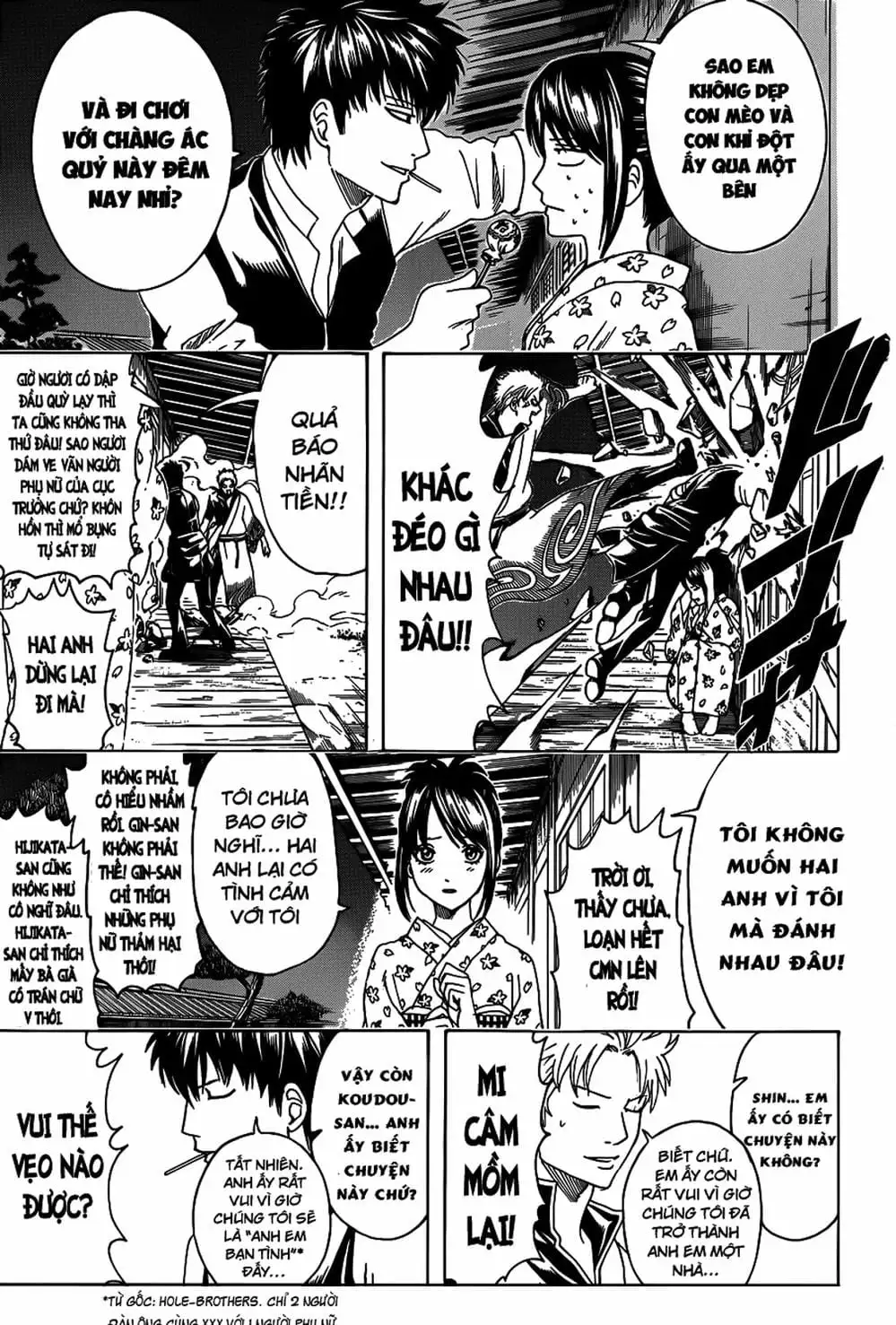 Truyện Tranh Gintama Linh Hồn Bạc: Luật Lệ Đặt Ra Là Để Phá Bỏ trang 7