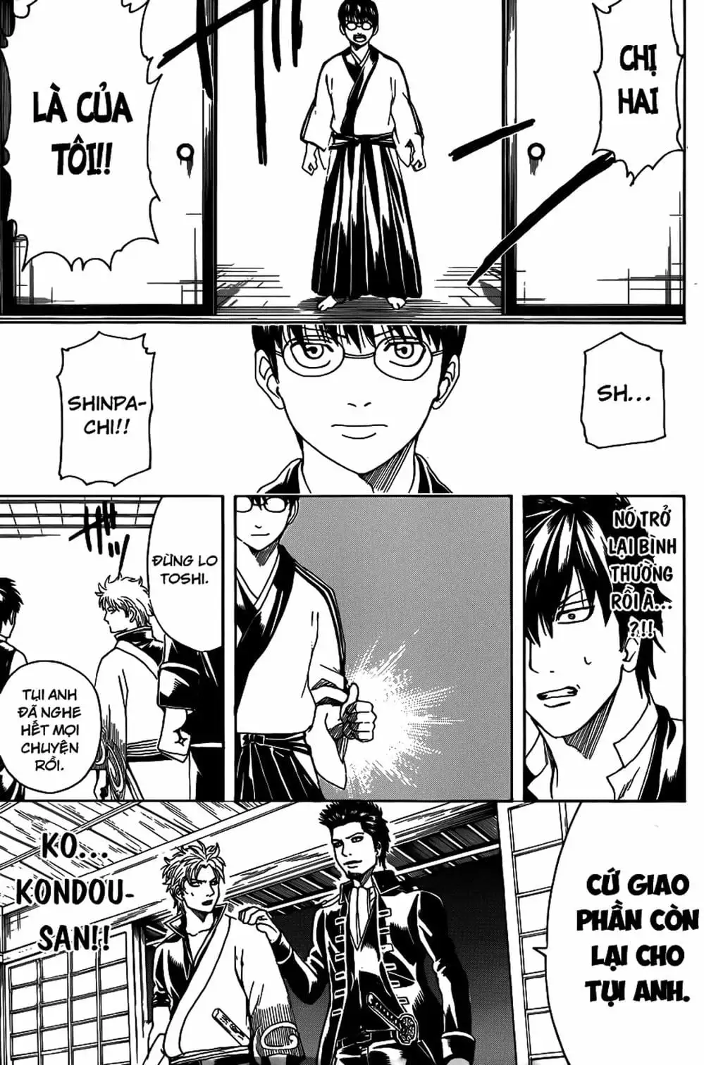 Truyện Tranh Gintama Linh Hồn Bạc: Luật Lệ Đặt Ra Là Để Phá Bỏ trang 7