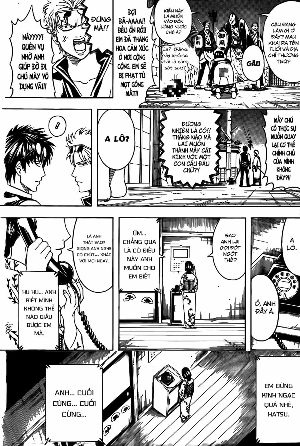 Truyện Tranh Gintama Linh Hồn Bạc: Luật Lệ Đặt Ra Là Để Phá Bỏ trang 7