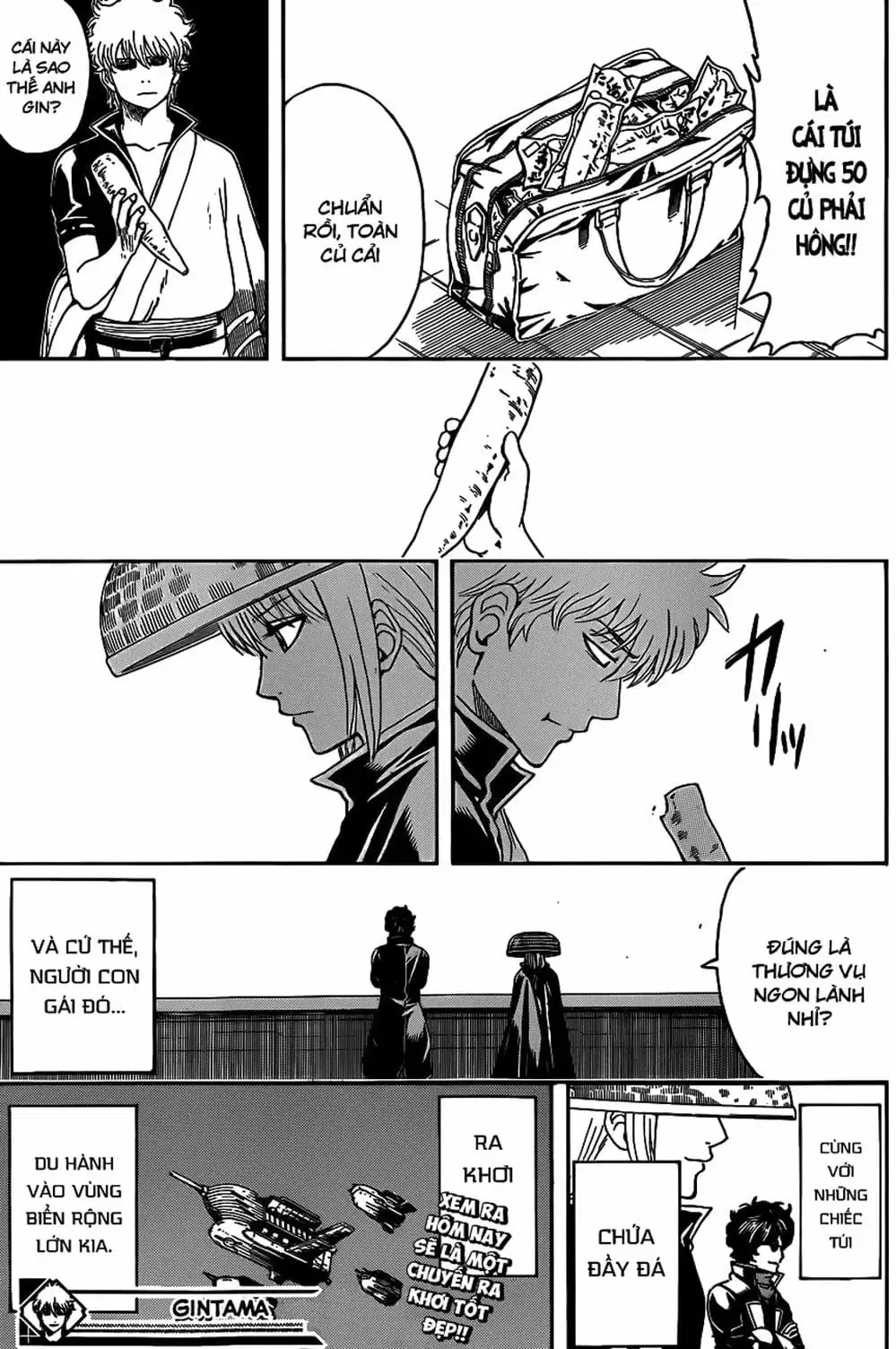 Truyện Tranh Gintama Linh Hồn Bạc: Luật Lệ Đặt Ra Là Để Phá Bỏ trang 7