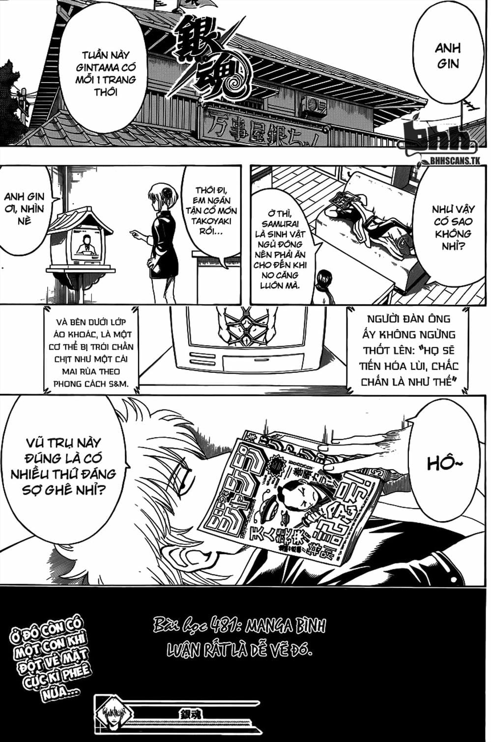 Truyện Tranh Gintama Linh Hồn Bạc: Luật Lệ Đặt Ra Là Để Phá Bỏ trang 7