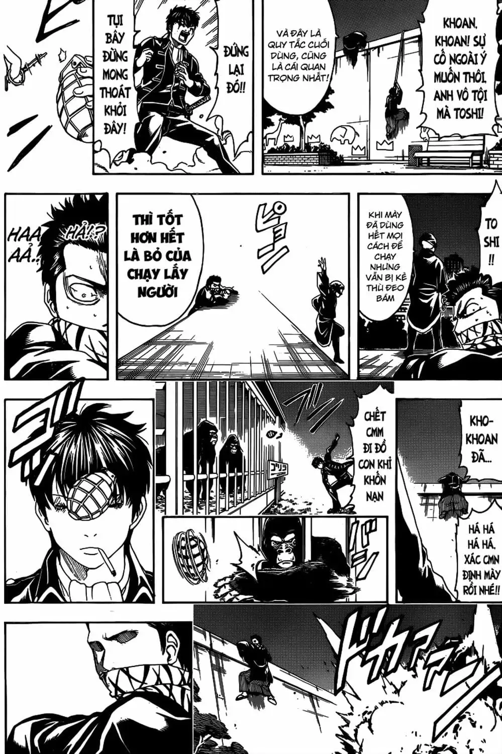 Truyện Tranh Gintama Linh Hồn Bạc: Luật Lệ Đặt Ra Là Để Phá Bỏ trang 7