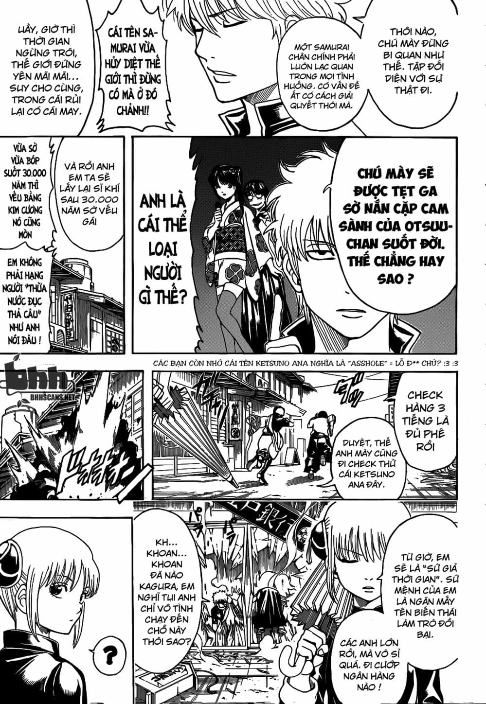 Truyện Tranh Gintama Linh Hồn Bạc: Luật Lệ Đặt Ra Là Để Phá Bỏ trang 7