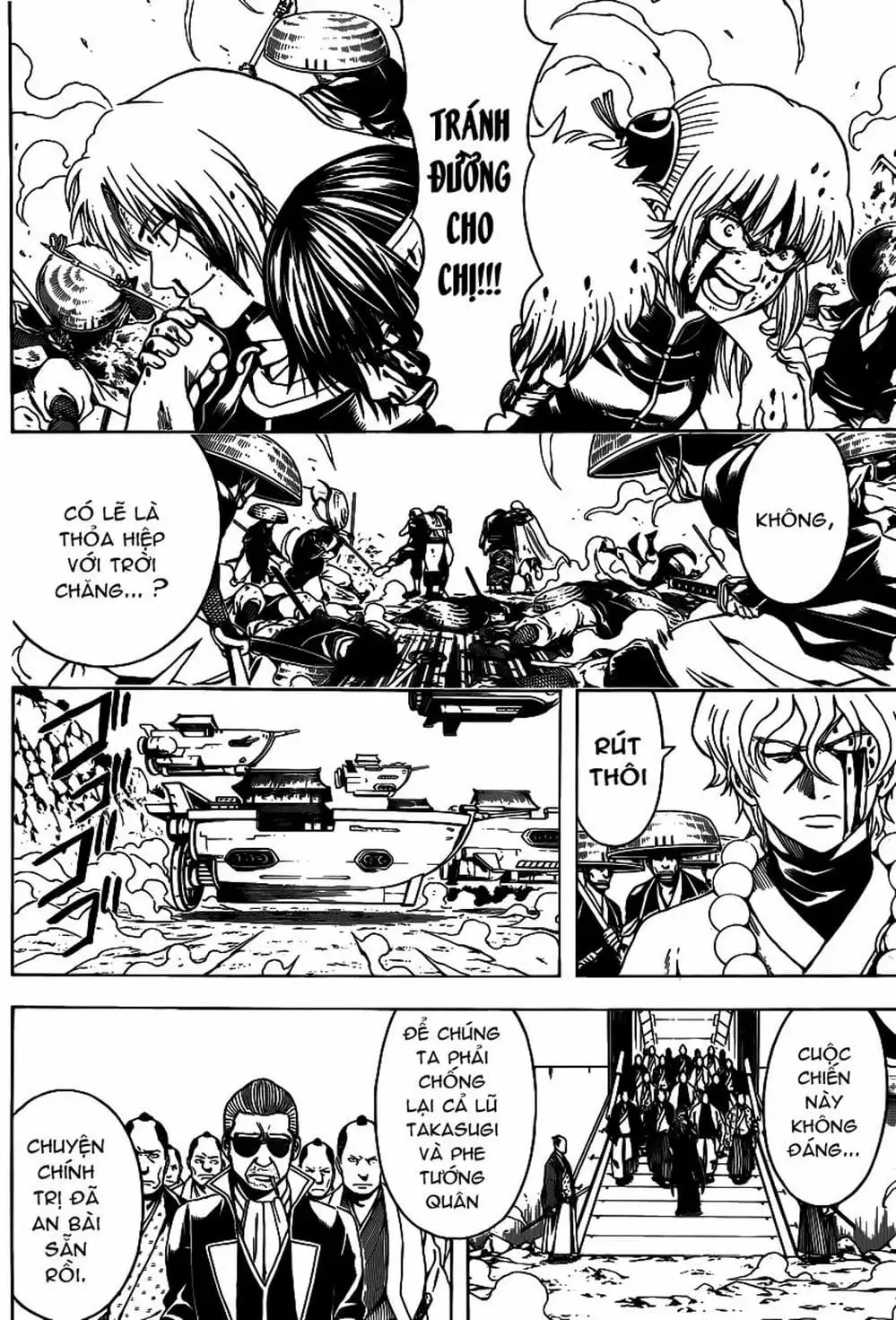 Truyện Tranh Gintama Linh Hồn Bạc: Luật Lệ Đặt Ra Là Để Phá Bỏ trang 7