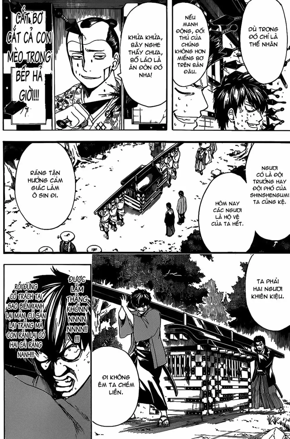 Truyện Tranh Gintama Linh Hồn Bạc: Luật Lệ Đặt Ra Là Để Phá Bỏ trang 7