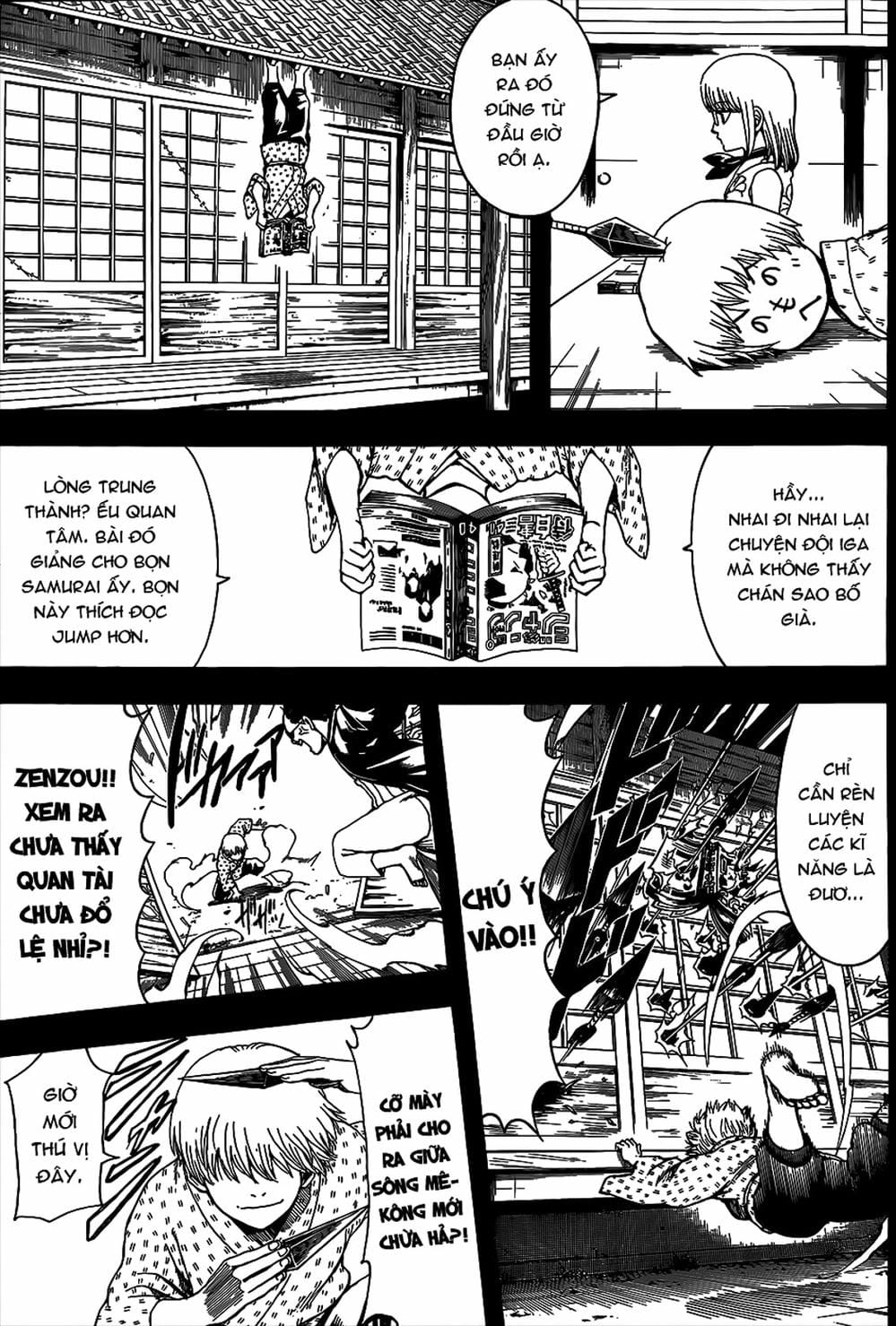 Truyện Tranh Gintama Linh Hồn Bạc: Luật Lệ Đặt Ra Là Để Phá Bỏ trang 7