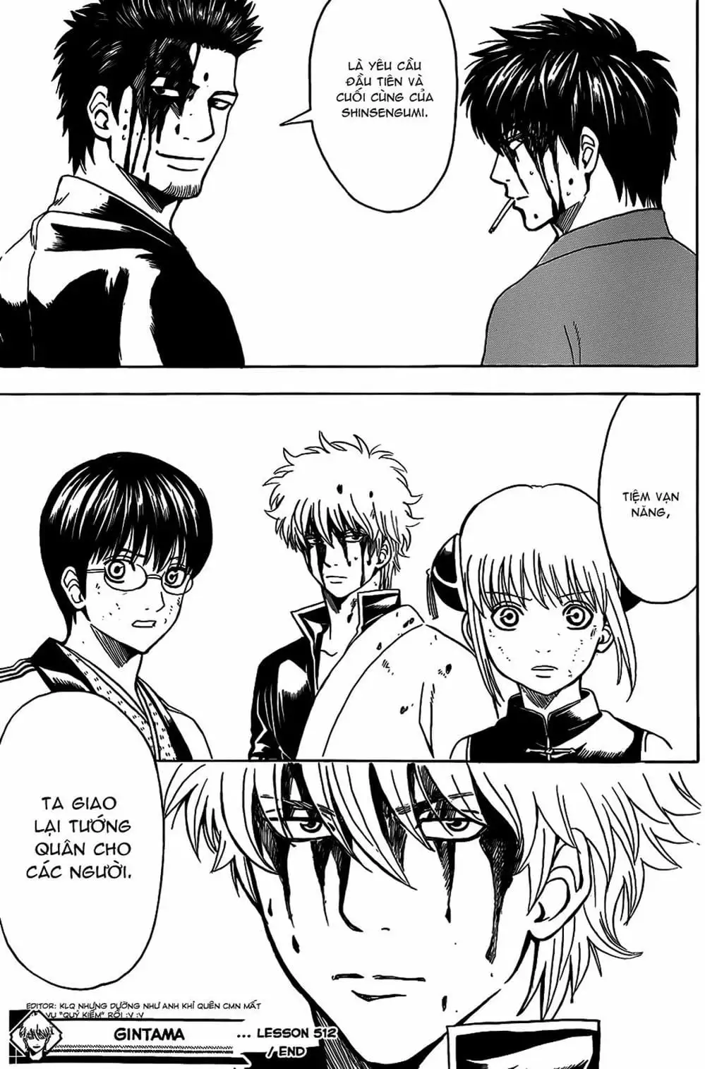 Truyện Tranh Gintama Linh Hồn Bạc: Luật Lệ Đặt Ra Là Để Phá Bỏ trang 7