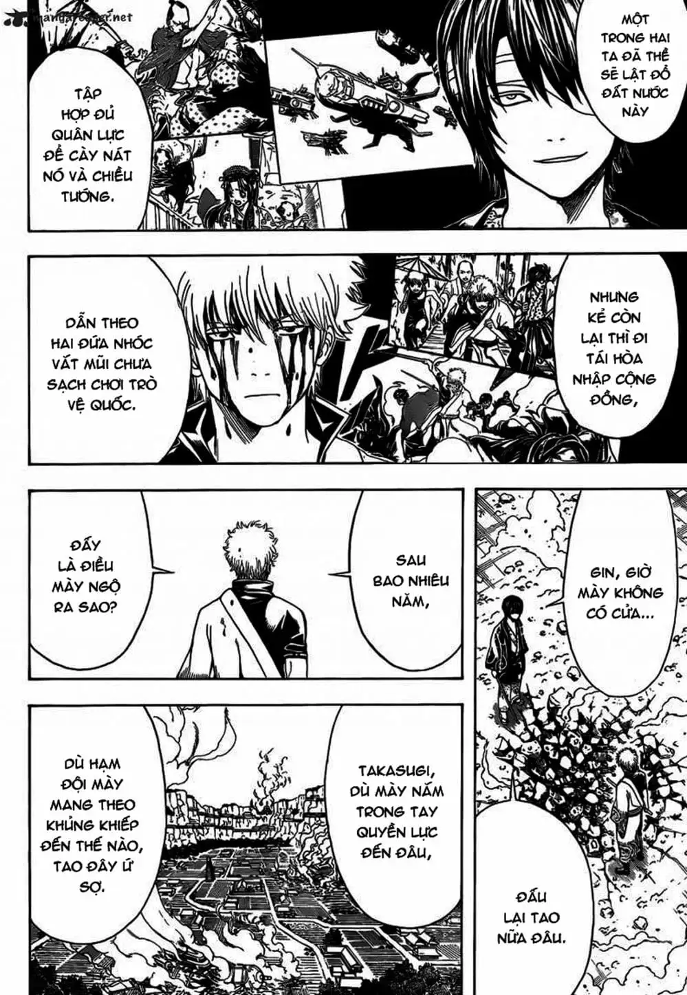 Truyện Tranh Gintama Linh Hồn Bạc: Luật Lệ Đặt Ra Là Để Phá Bỏ trang 7