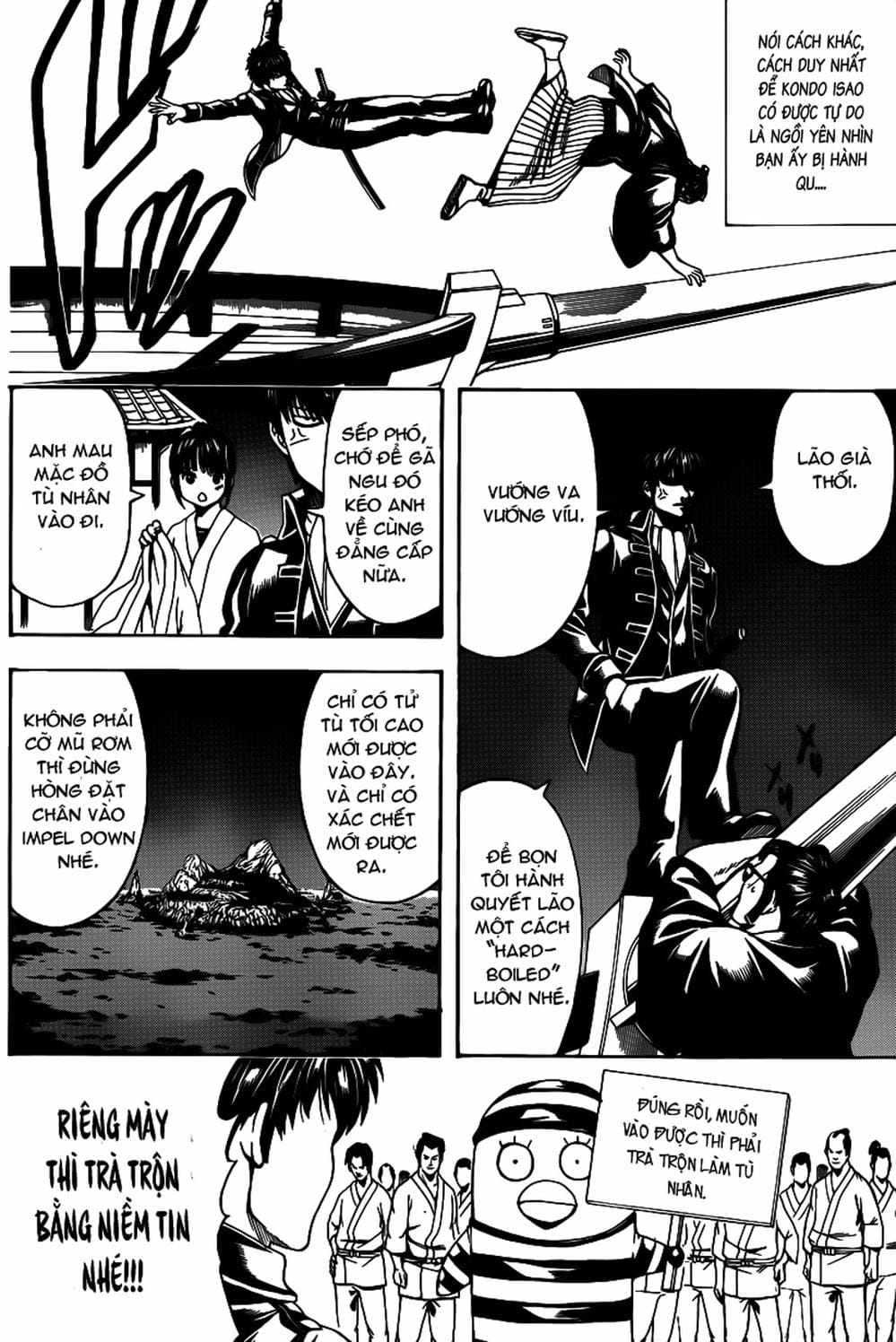 Truyện Tranh Gintama Linh Hồn Bạc: Luật Lệ Đặt Ra Là Để Phá Bỏ trang 7