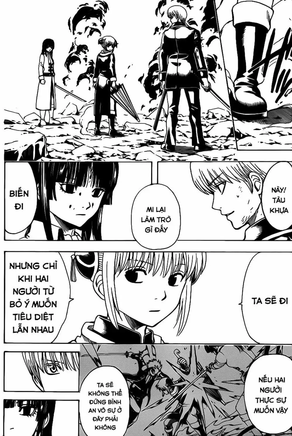 Truyện Tranh Gintama Linh Hồn Bạc: Luật Lệ Đặt Ra Là Để Phá Bỏ trang 7