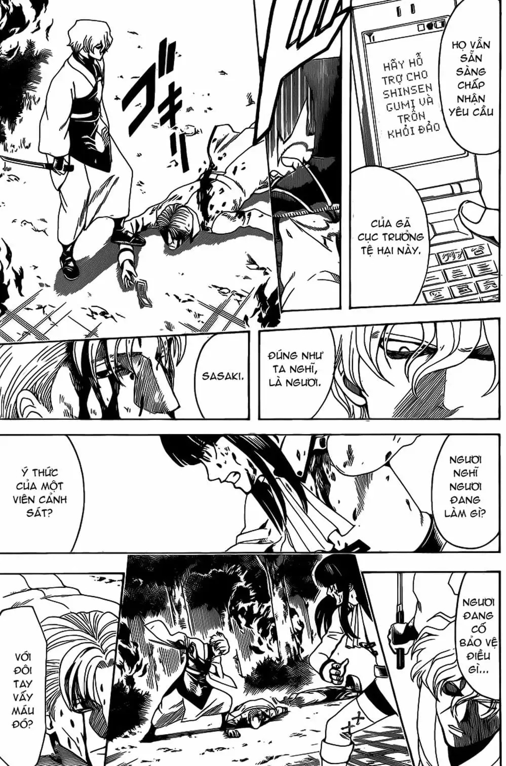 Truyện Tranh Gintama Linh Hồn Bạc: Luật Lệ Đặt Ra Là Để Phá Bỏ trang 7