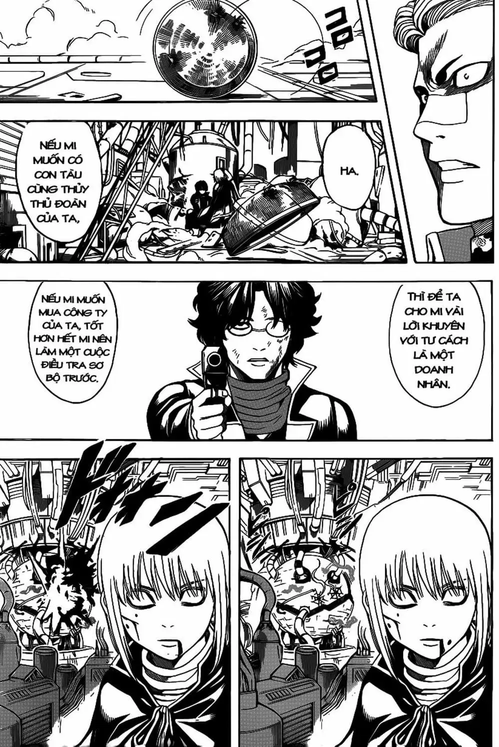 Truyện Tranh Gintama Linh Hồn Bạc: Luật Lệ Đặt Ra Là Để Phá Bỏ trang 7